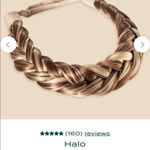 NWT Madison Halo braid